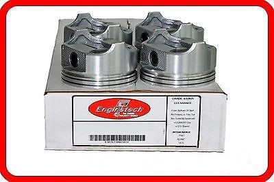 Piston Set - 1994 Mitsubishi Eclipse 1.8L Engine - P4545(4)ZE27