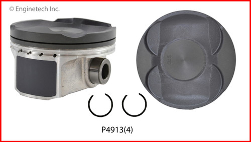Piston Set - 2013 Toyota Camry 2.5L Engine - P4913(4)ZE33