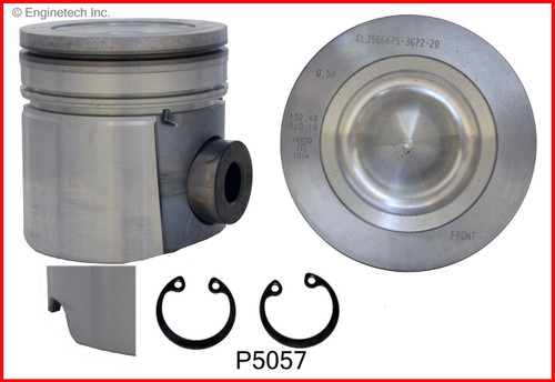 Piston Set - 2003 Dodge Ram 3500 5.9L Engine - P5057(6)ZE12