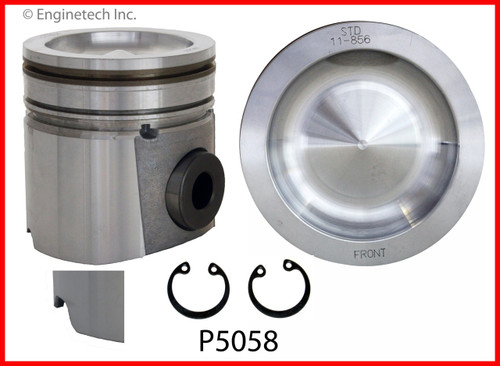 Piston Set - 2004 Dodge Ram 2500 5.9L Engine - P5058(6)ZE9