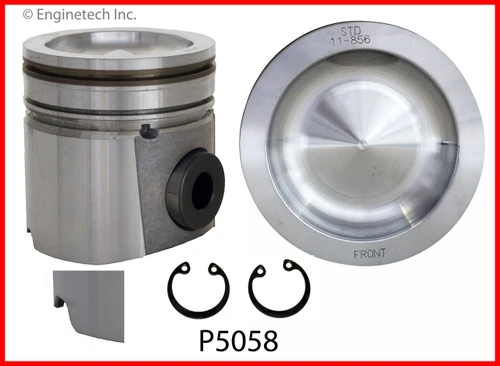 Piston Set - 2004 Dodge Ram 3500 5.9L Engine - P5058(6)ZE15