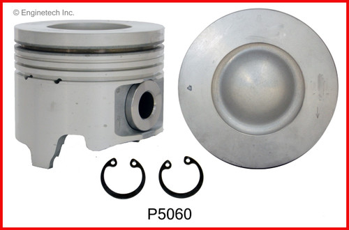 Piston Set - 2004 GMC Sierra 3500 6.6L Engine - P5060(8)ZE135