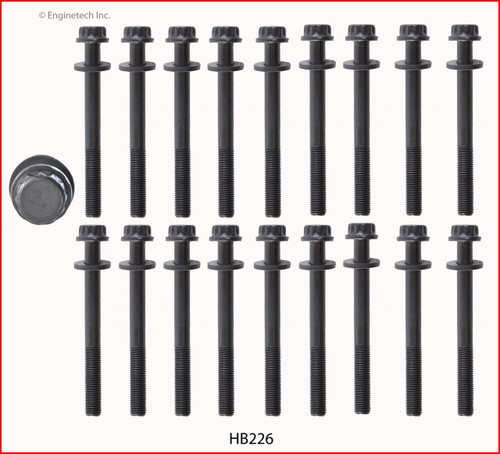 Cylinder Head Bolt Set - 2010 Chevrolet Silverado 3500 HD 6.6L Engine - HB226ZE141