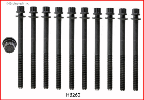 Cylinder Head Bolt Set - 2007 Honda S2000 2.2L Engine - HB260ZE8