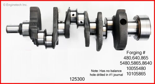 Crankshaft Kit - 1994 GMC P3500 4.3L Engine - 125300ZE250