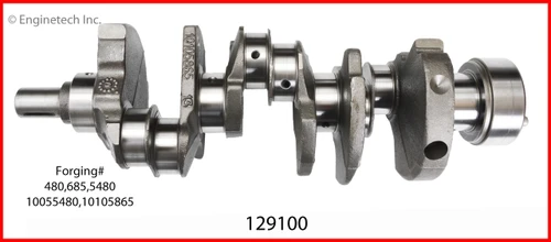 Crankshaft Kit - 1992 GMC G3500 4.3L Engine - 129100ZE18