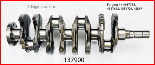 Crankshaft Kit - 1998 Plymouth Breeze 2.0L Engine - 137900ZE28