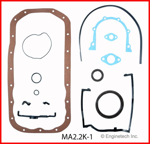 1992 Mazda MX-6 2.2L Engine Gasket Set MA2.2K-1 -14