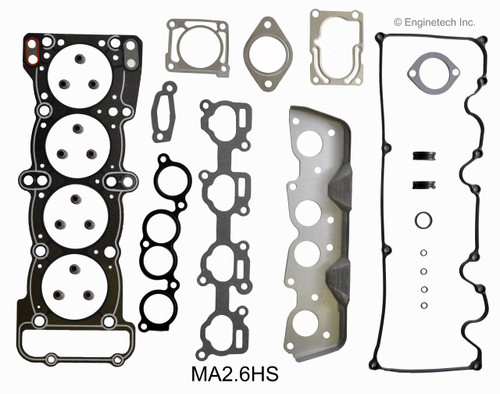 1993 Mazda MPV 2.6L Engine Cylinder Head Gasket Set MA2.6HS -9