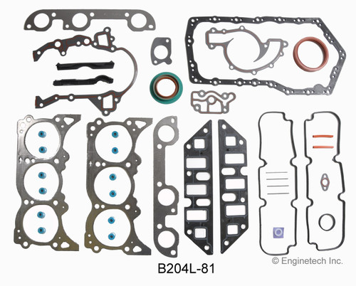 1992 Oldsmobile Achieva 3.3L Engine Gasket Set B204L-81 -3