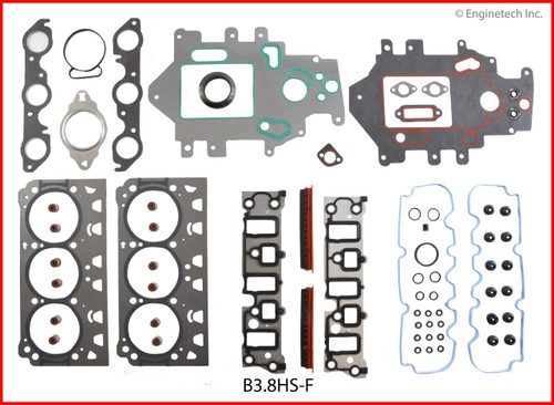 2007 Pontiac Grand Prix 3.8L Engine Cylinder Head Gasket Set B3.8HS-F -2
