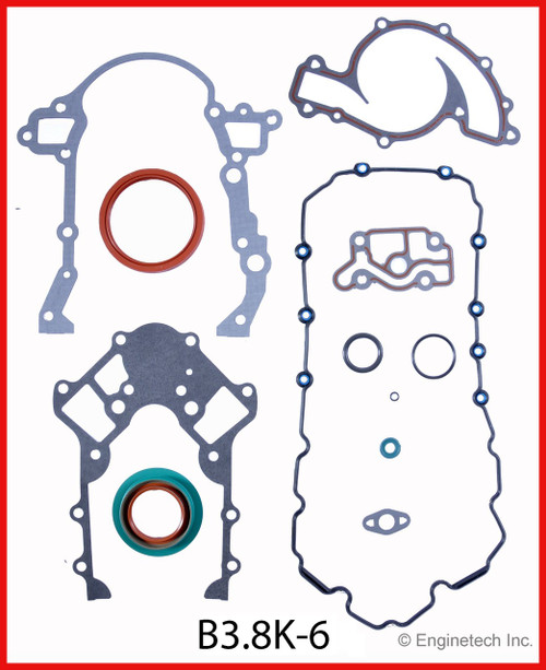 2003 Buick Park Avenue 3.8L Engine Gasket Set B3.8K-6 -7