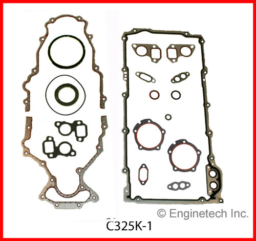 2007 Chevrolet Express 3500 4.8L Engine Gasket Set C325K-1 -168