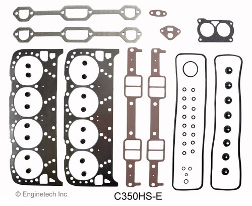 1993 Chevrolet Corvette 5.7L Engine Cylinder Head Gasket Set C350HS-E -9