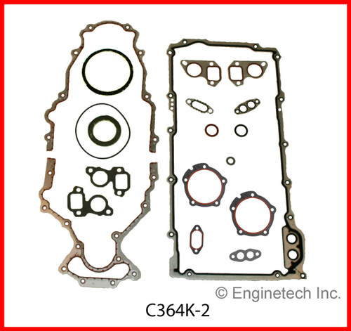 2003 Chevrolet Silverado 1500 HD 6.0L Engine Gasket Set C364K-2 -44