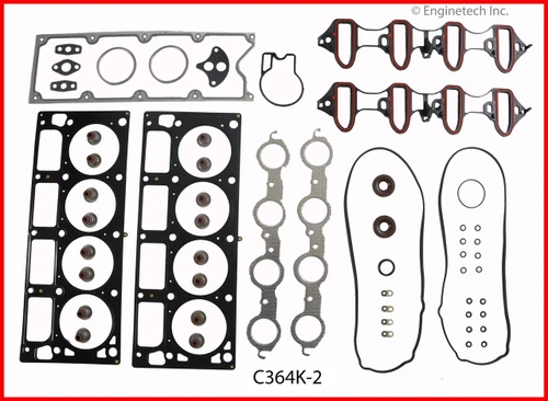 2006 Chevrolet Trailblazer 6.0L Engine Gasket Set C364K-2 -142