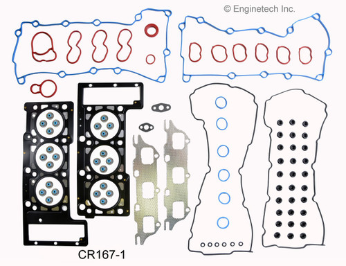 2010 Chrysler 300 2.7L Engine Gasket Set CR167-1 -56