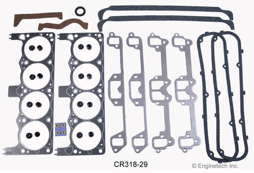 1986 Dodge B250 5.2L Engine Gasket Set CR318-29 -576