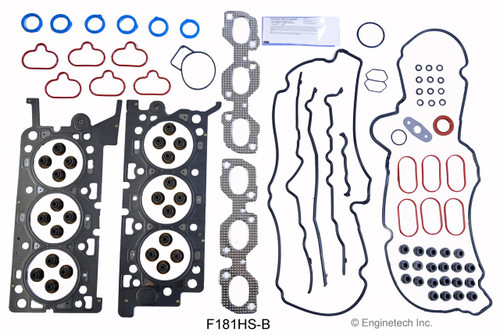 2003 Mazda Tribute 3.0L Engine Cylinder Head Gasket Set F181HS-B -8