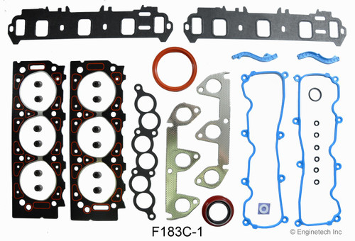 1993 Ford Ranger 3.0L Engine Gasket Set F183C-1 -6