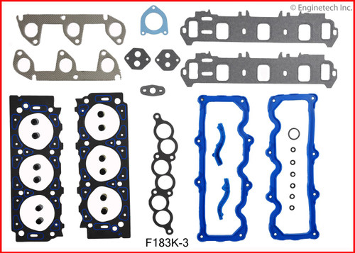 1987 Ford Taurus 3.0L Engine Gasket Set F183K-3 -3