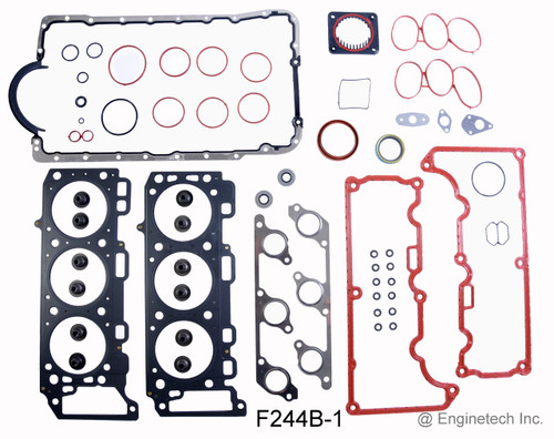 2000 Mercury Mountaineer 4.0L Engine Gasket Set F244B-1 -7
