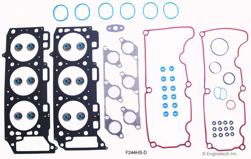 2002 Mazda B4000 4.0L Engine Cylinder Head Gasket Set F244HS-D -7