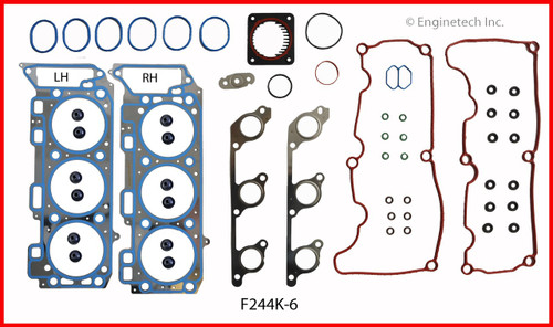 2007 Mercury Mountaineer 4.0L Engine Gasket Set F244K-6 -14