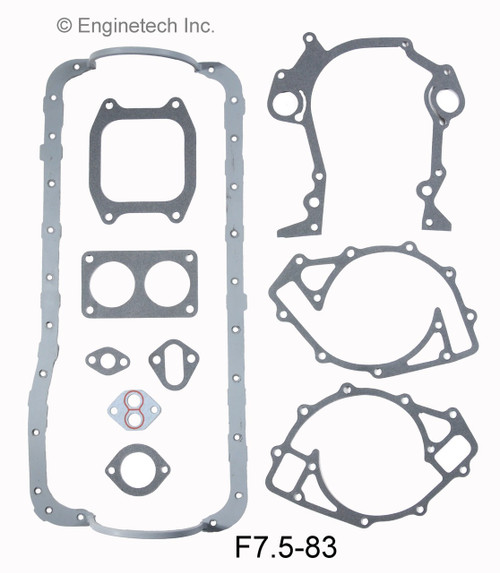 1992 Ford F-350 7.5L Engine Gasket Set F7.5-83 -9