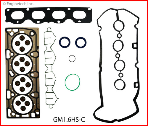 2010 Chevrolet Aveo 1.6L Engine Gasket Set GM1.6K-3 -7
