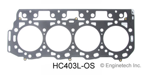 2010 GMC Savana 3500 6.6L Engine Cylinder Head Gasket HC403L-OS -142