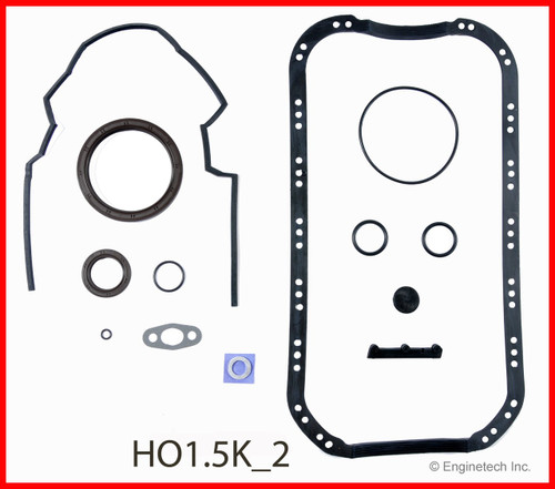1993 Honda Civic 1.6L Engine Gasket Set HO1.5K-2 -4