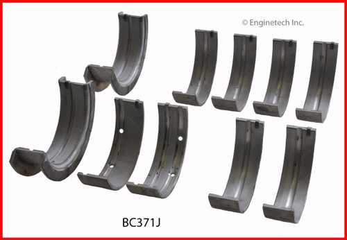 1985 Chevrolet Cavalier 2.0L Engine Crankshaft Main Bearing Set BC371J -32