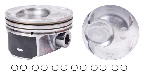 2010-2026 Ford 3.5L 213ci DOHC V6 24V "G,T" Turbo 92.50mm Bore Piston Set P3520(6) -EP1
