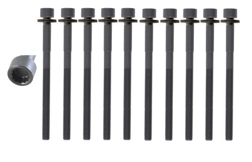 2010-2023 Kia 1.6L 1591ci DOHC L4 16V 77.00mm Bore Head Bolt Set HB320 -EP2