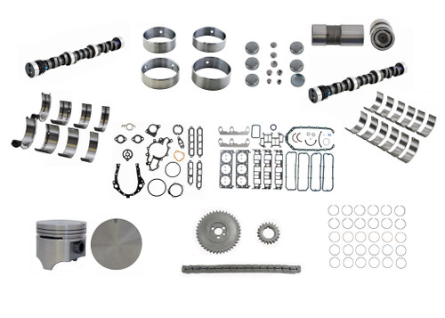 1982-1993 GM, Chevrolet 2.8L 173ci OHV V6 12V "B,R" Chevrolet 89.00mm Bore Engine Master Rebuild Kit MKC173AP -EP3