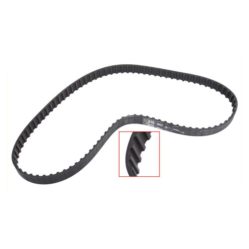 1985-1988 Mitsubishi 1.5L 1468ci SOHC L4 8V "K" G15B Carb. 75.50mm Bore Timing Belt TB073 -EP4