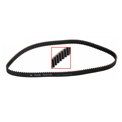 2001-2002 Kia 1.5L 1493ci DOHC L4 16V A5D 75.50mm Bore Timing Belt TB318 -EP1