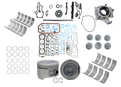 1981-1985 Toyota 2.4L 2366ci SOHC L4 8V 22R, 22REC 92.00mm Bore Engine Master Rebuild Kit MKTO22RDP -EP1