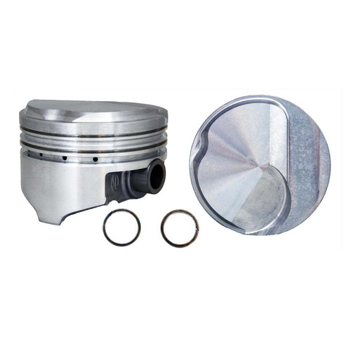 Piston Set - Kb Chevrolet 454 .250" Dome Hyper 6.135" Rod - Enginetech KB257(8)