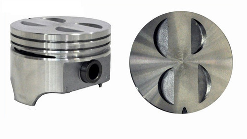 Piston Set - Ford 4.7L 289 5.0L 302 Flat Top 4BBL - Enginetech P1501(8)