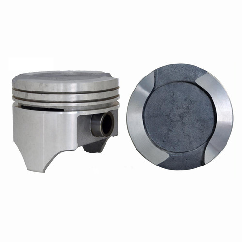 Piston Set - Ford 6.6L 400 Dish Top - Enginetech P1538(8)