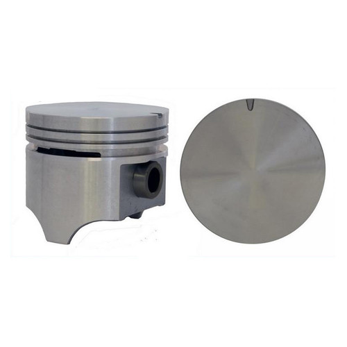 Piston Set - AMC Chevrolet Isuzu 2.8L 173 Flat Top Iron Cylinder Head - Enginetech P3010(6)