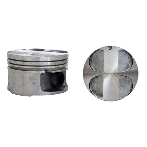 Piston Set - GM Chevrolet 3.4L 207 Vin X Flat Top - Enginetech P3020(6)
