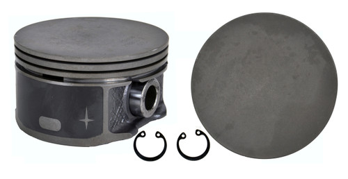 Piston Set - AMC Chrysler Dodge 3.7L 226 Coated Skirt - Enginetech P3060(6)