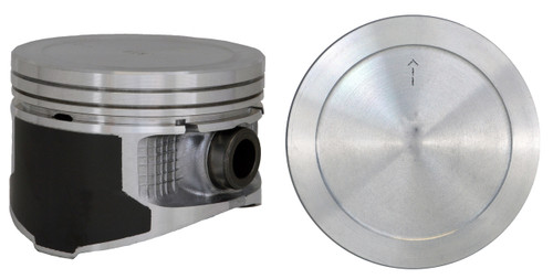 Piston Set - Chrysler 2.0L 122 Dish Top SOHC - P3043 Hc - Enginetech P3088(4)