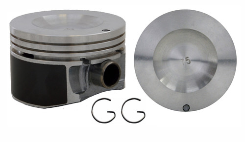 Piston Single - GM Saturn 1.9L 116 SOHC Hyper Coated Skirt P3050 - Enginetech P3091(1)