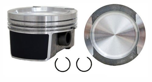 Piston Single - Vw 2.0L 1984 SOHC 8V 19MM Dia Pin Coated Skirts - Enginetech P4013(1)