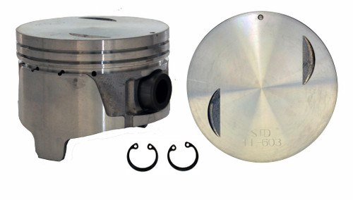 Piston Single - Nissan Inf Ford 3.0L VG30E VG30I Floating - Enginetech P4603(1)