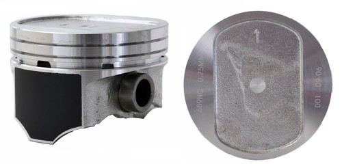 Piston Set - Chrysler Dodge 5.9L 360 Dish Top - Enginetech P5027(8)
